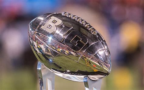 big 10 championship game indianapolis|big ten championship trophy.